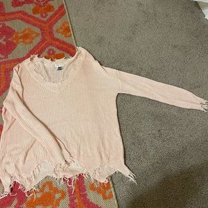 Adorable pink sweater!!!